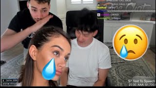 Sara Rose calls and asked ricegum to stop trolling