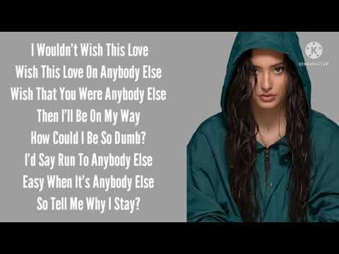 Faouzia - Anybody Else (Lyrics)