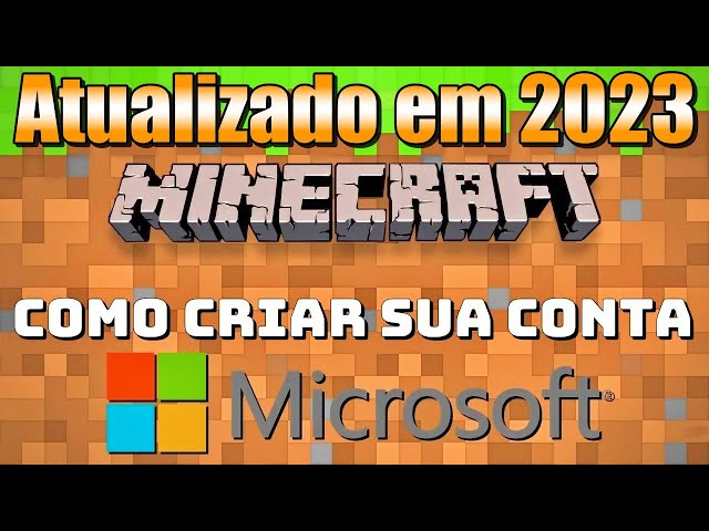 Contas da Microsoft e do Minecraft