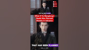 What If Yu Menglong’s Death Was Planned Months in Advance? The Dark Studio Secrets#cdrama #cpop