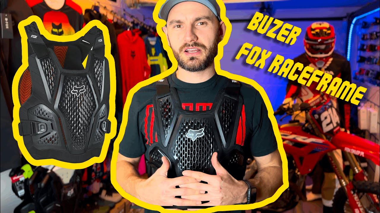 Ochraniacz klatki piersiowej FOX Raceframe Impact SB D3O – Buzer na rower lub crossa.  Sprawdź go!