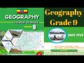 Geography Grade 9 Unit 5 Major Economic And Cultural Activities In Ethiopia Aone Education 