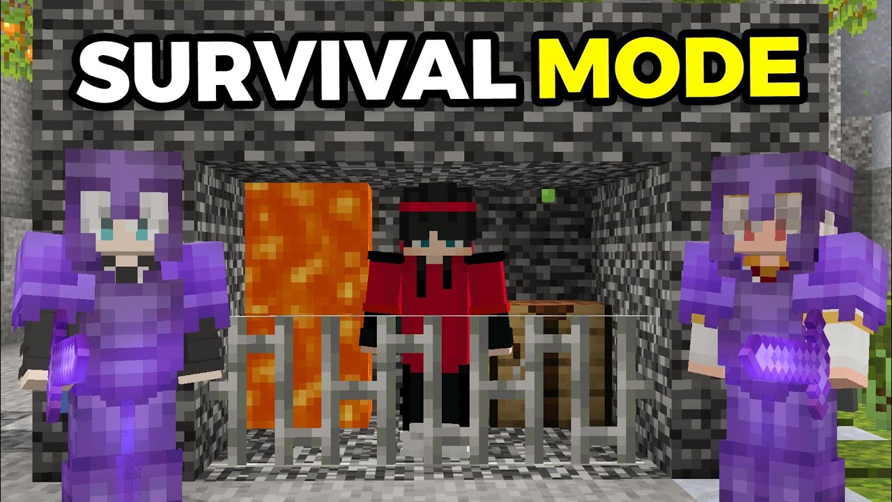 I Made Survival Bedrock Prison in Lifesteal Smp - YouTube