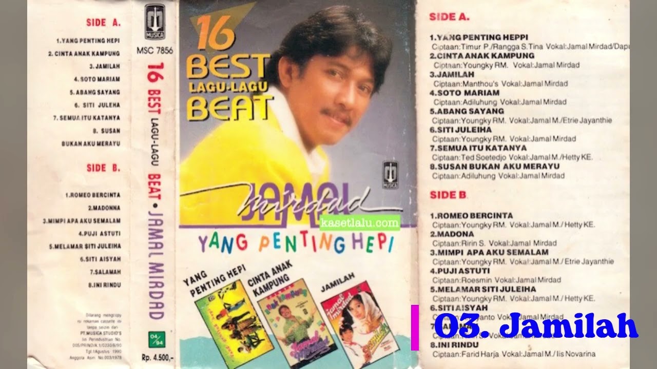 018. Jamal Mirdad - 16 Best Lagu Beat