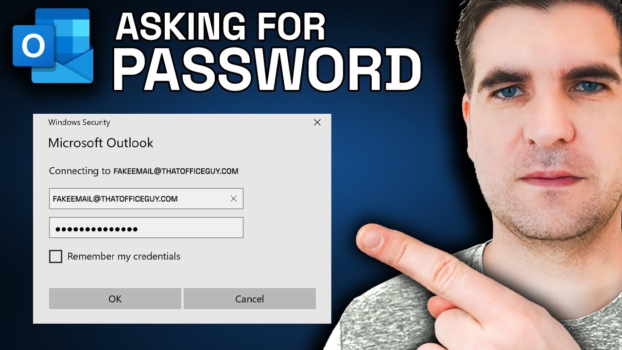 outlook on my mac keeps asking for password