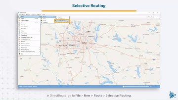 Appian DirectRoute & DRTrack | Selective Routing | Trimble Transportation