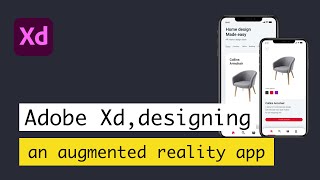 Adobe Xd, designing an augmented reality app #0 screenshot 4