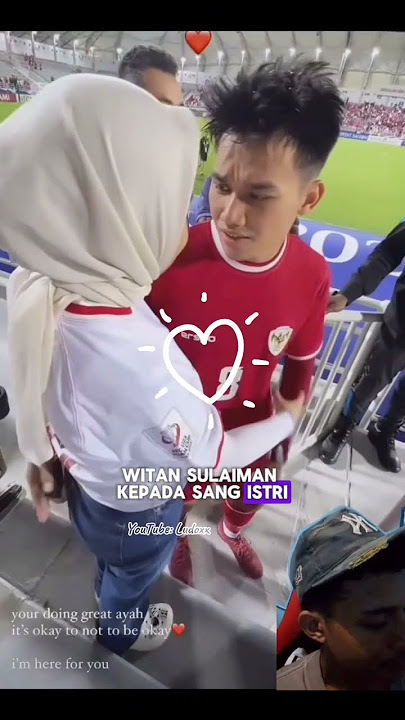 Momen Romantis Witan Sulaiman dengan sang istri🥰😍😍 #witansulaiman #pemaintimnasindonesia #fyp