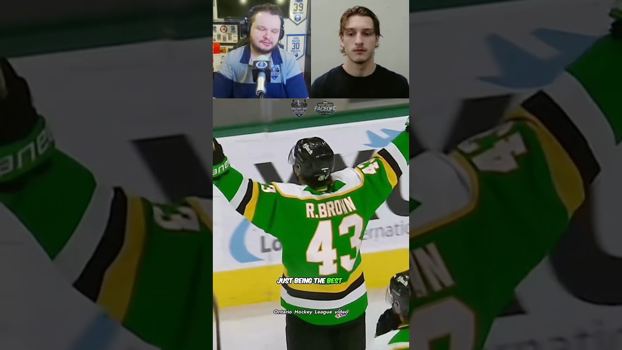 #londonknights F Ryan Brown has been on a tear since coming over at the #ohl trade deadline