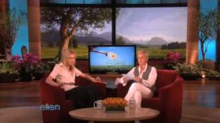 Portia talks about her Sighting of a 'New Species' on Ellen (2010-04-28)