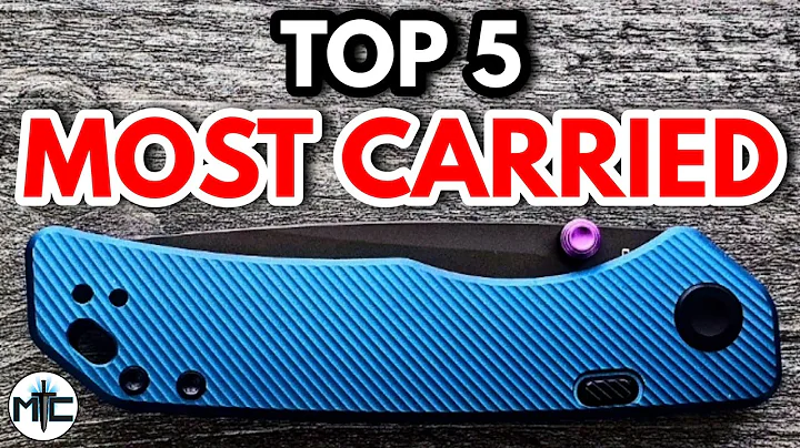 My Top 5 MOST CARRIED EDC Folding Knives! - December 2025