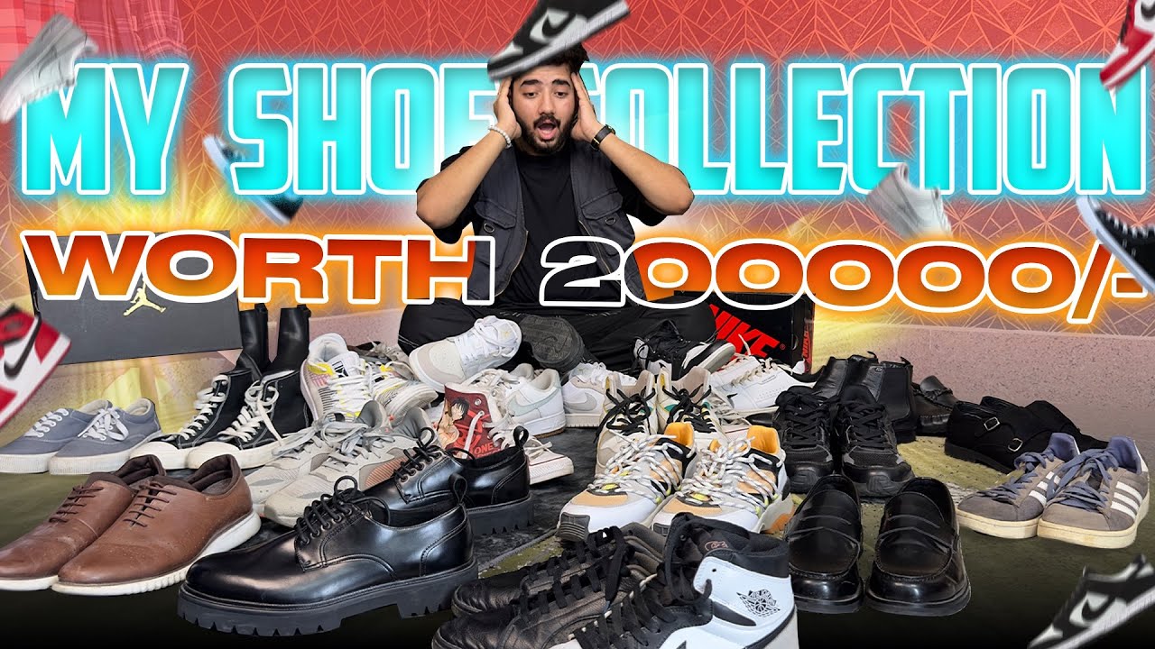 MY ENITRE SHOE COLLECTION PT 1 | YOURFASHIONGUIDE BY HIMANSHU