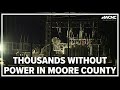 Thousands without power after Moore County attack on power system