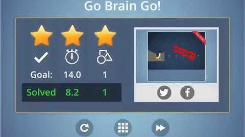 NEW LEVEL 238 Brain It On! SOLUTION