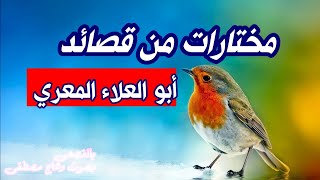 مختارات من قصائد أبو العلاء المعري - بالفصحى