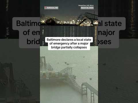 Baltimore declares a local state of emergency after a major bridge partially collapses.