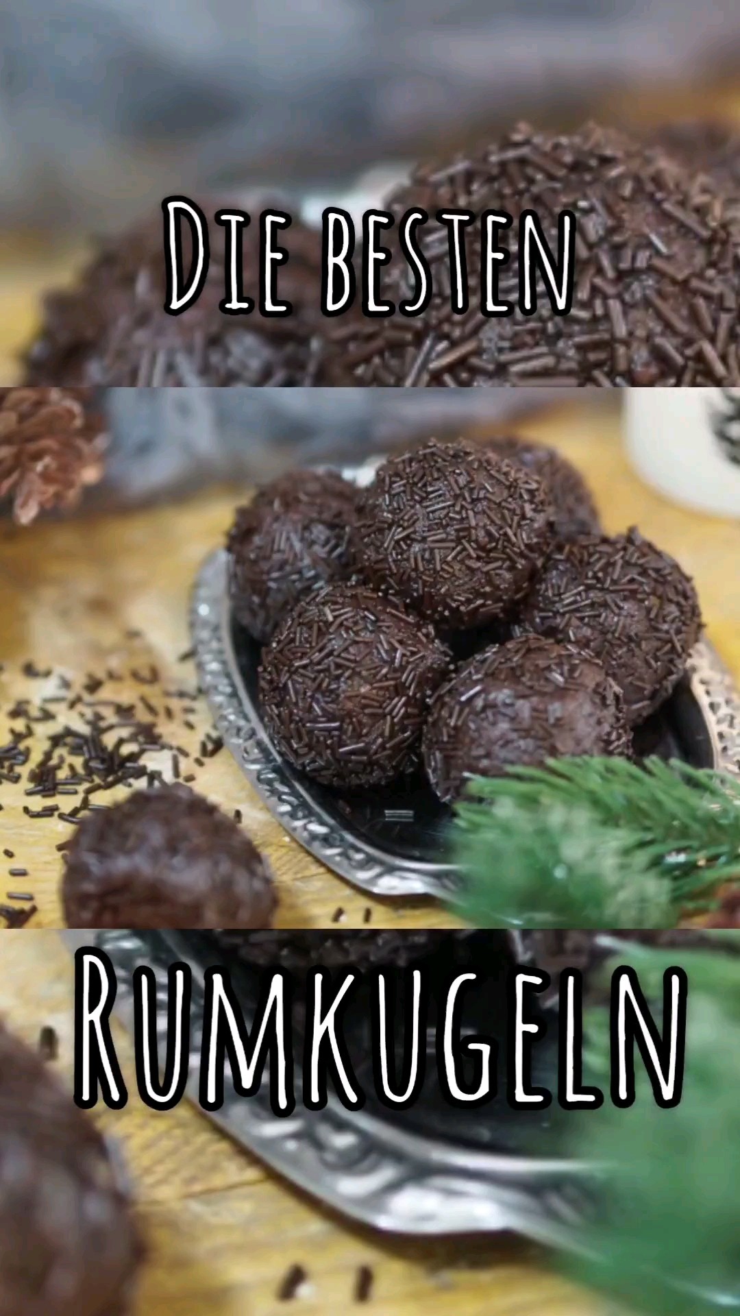 Die besten RUMKUGELN!!! 🥰🥰🥰 Super einfach und schnell gemacht. #vegan # ...