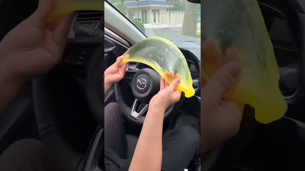 Incredible car/keyboard cleaning slime YouTube