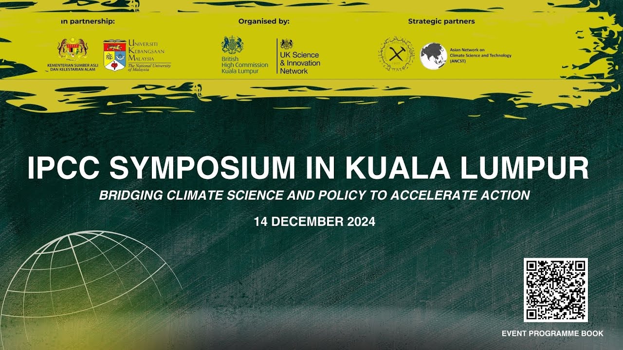 Intergovernmental Panel on Climate Change Symposium Kuala Lumpur - YouTube