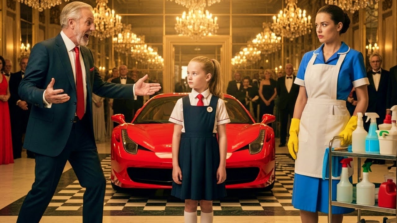 Popravi ovo i moj auto je tvoj! Milijunaš se rugao — kći služavke uspjela, lice je problijedjelo