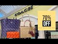 COACH OUTLET BIG SALE!! LOTS OF NEW STYLES