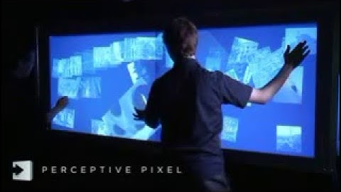 New Perceptive Pixle Multi Touch Video