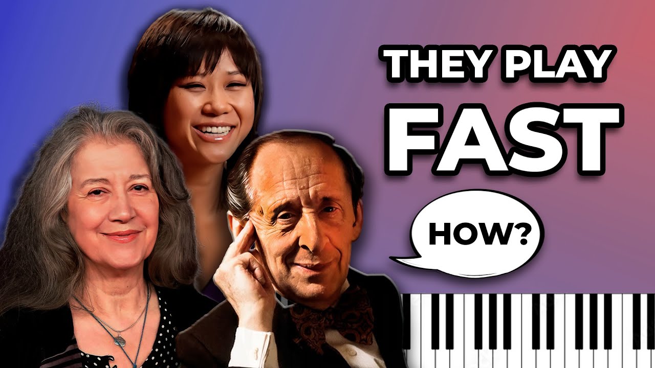 How do PRO pianists play so FAST? Their 3 Secrets