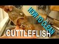 CUTTLEFISH. HOW TO CLEAN THE CUTTLEFLISH EASY AND FAST #italian #food #italianfood