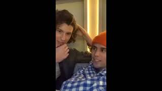 Justin Bieber with Shawn Mendes Instagram Live November 20, 2020 HD