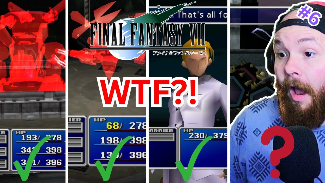 Random Encounters Ff 4 Bosses, Cloud?! Final Fantasy VII [No Random Encounters Challenge ...
