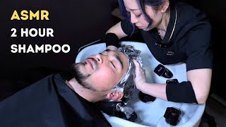 [ASMR💤] 2 Hour Soothing Shampoo & Hair Treatment, Scalp Care | Intense Relaxation | No Talking by Yes Plz ASMR 9,771 views 4 months ago 2 hours, 8 minutes