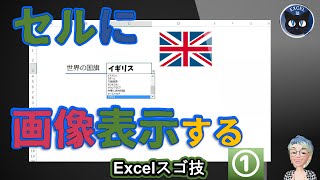 セルに画像を表示するにはどうするか？セルに名前を付けて表示1、場合Excelのスゴ技1回 Excel塾