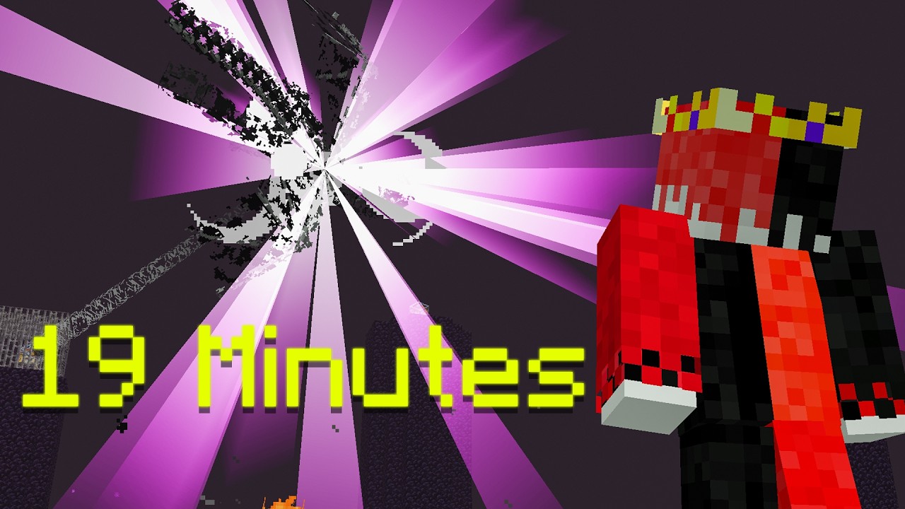 I Beat Minecraft In 19 Minutes (FIRST SUB 20) - YouTube