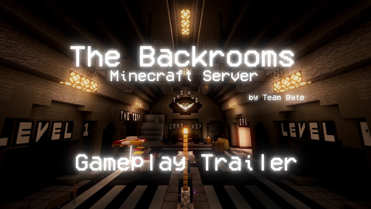 The Backrooms Level Fun Minecraft Map