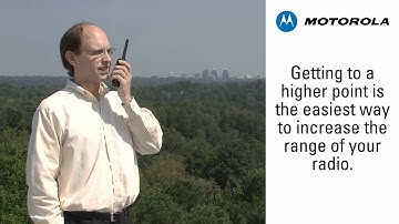 Tips and Tricks for Optimizing Range for Motorola Talkabout Two Way Radios