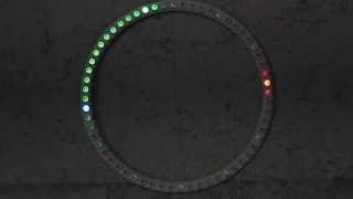 WS2812 RGB LED Ring Clock