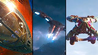 Guardians of the Galaxy spaceships evolution | 2014-2023