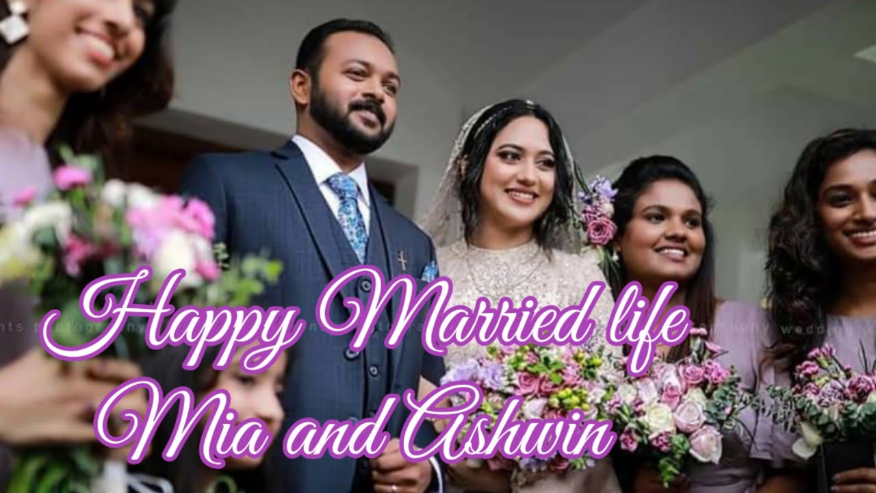 Actress Mia George Wedding Video. Mia Weds Ashwin