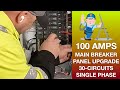 100 amp main breaker panel upgrade  brushy neck brick nj