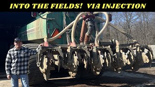 Manure Injection Spring 2023 Farming in Pennsylvania