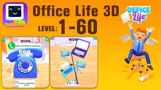 Office Life 3D | Fun office experience | Level 1-60 | Fun Puzzle Solutions Gameplay IOS/Andriod screenshot 4