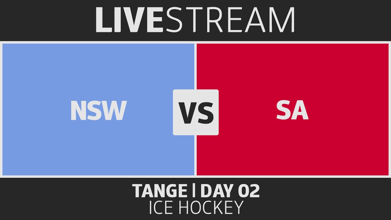 ICE HOCKEY New South Wales vs South Australia Tange 18U National Ice Hockey Championships
