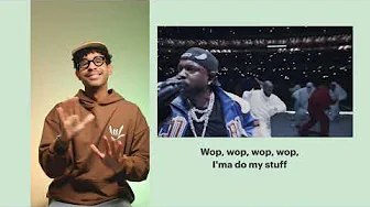 ASL Kendrick Lamar Super Bowl Halftime "Not Like Us" (Educational)