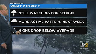 More Active Weather Pattern In Week To Come
