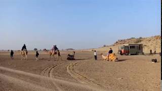 Caravan Campervan Motorhome holidays Soft Adventure Exclusive Camel Safari in Jaisalmer Rajasthan screenshot 2