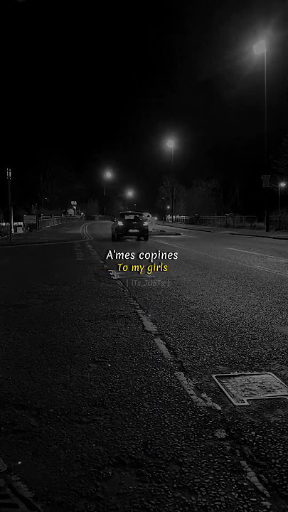 Aya Nakamura - Copines (english lyrics) (sped up) #copines #ayanakamura #spedup #status