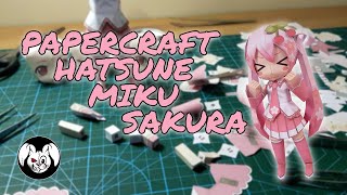 Make Papercraft Hatsune Miku Sakura