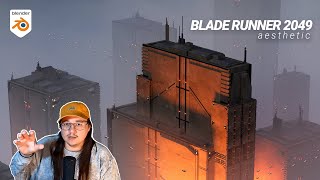 How to Make Sci-fi City Buildings in Blender 3D #3d #tutorial #art