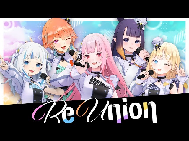 【MV】 ReUnion【hololive English -Myth- Original Song】のサムネイル