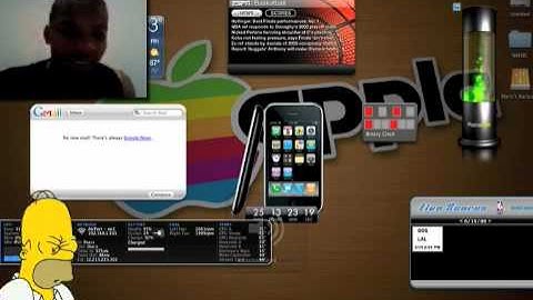 Dashboard Demo (Mac OS X Leopard)
